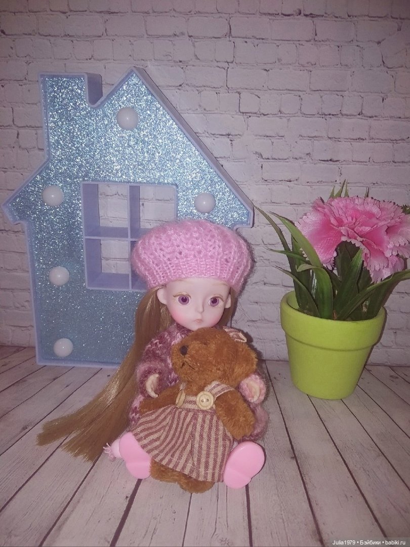 Варя и медвежонок — Куклы Baboliy (Баболи (фото 6)