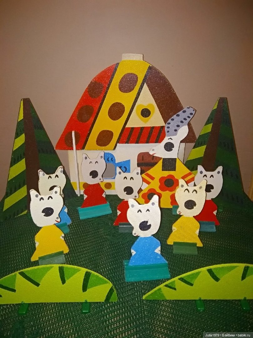 Советская дидактическая игрушка сказки ПО "ЛЕНИГРУШКА" (фото 9)