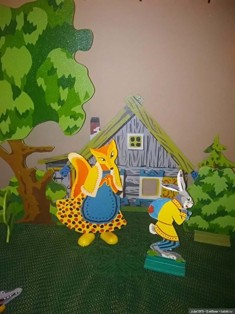 Советская дидактическая игрушка сказки ПО "ЛЕНИГРУШКА"