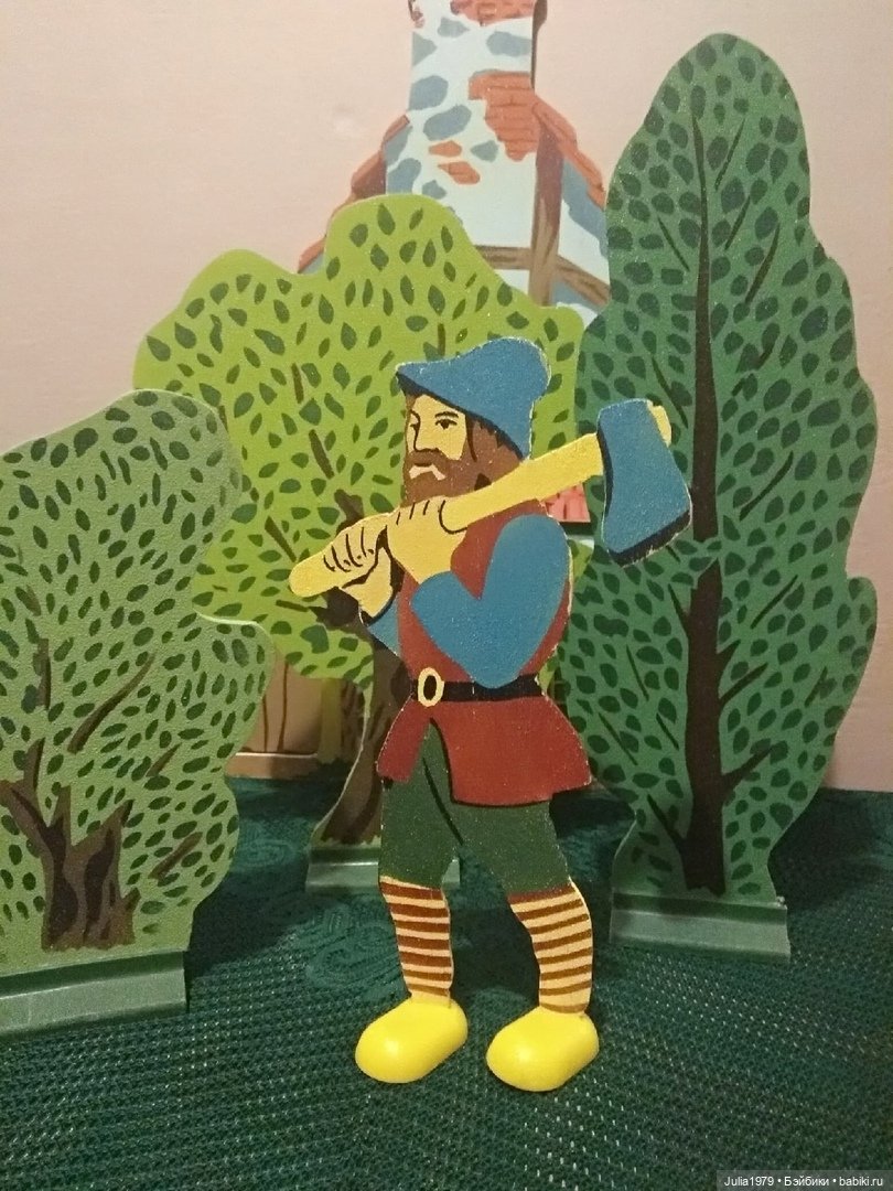 Советская дидактическая игрушка сказки ПО "ЛЕНИГРУШКА" (фото 5)