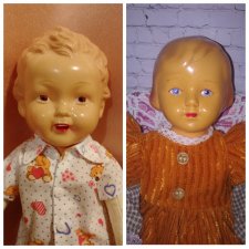 Мои любимые целлулоидные бюстики.