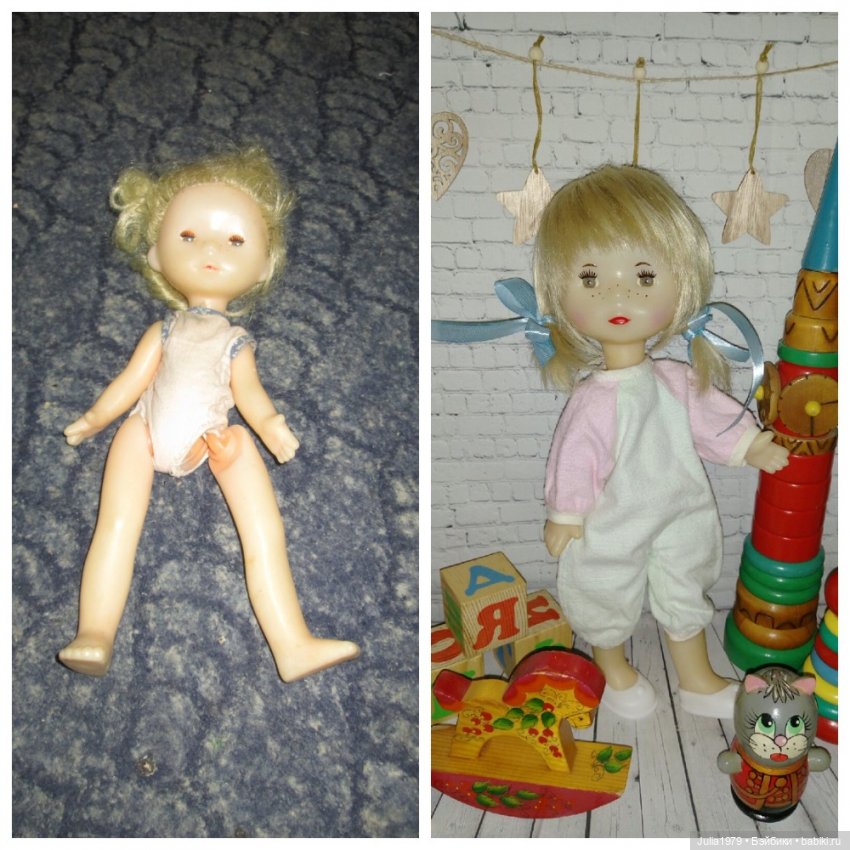 Преображение старой куколки