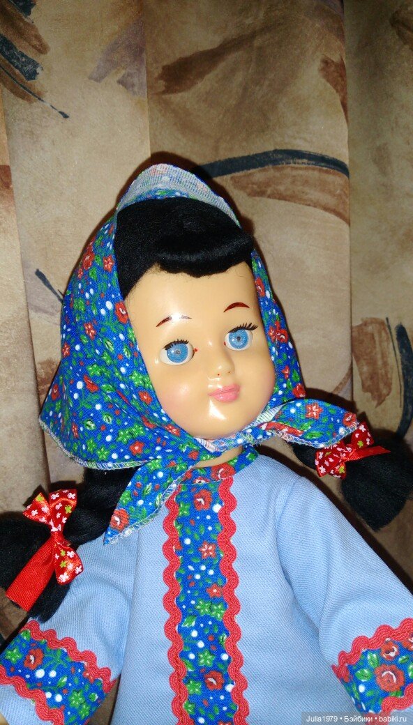 Вишенка. Советская куколка Красноярского ПО "Сибирская игрушка" (фото 9)