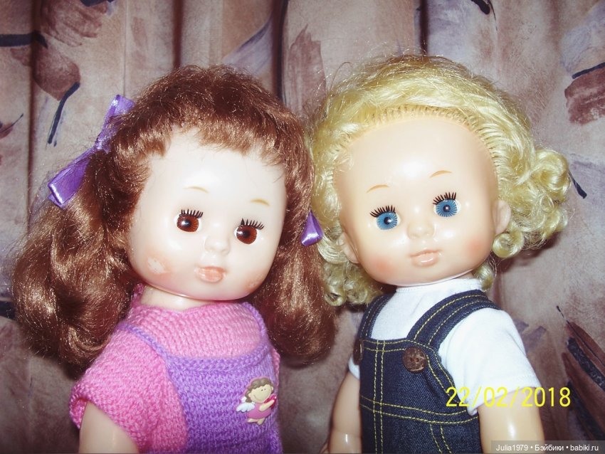 Советские куколки Рита и Люся Нахабинская фабрика игрушек (фото 7)