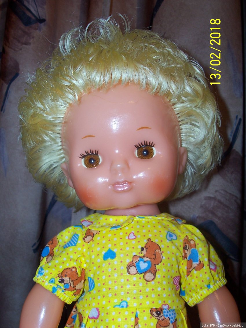 Советские куколки Рита и Люся Нахабинская фабрика игрушек