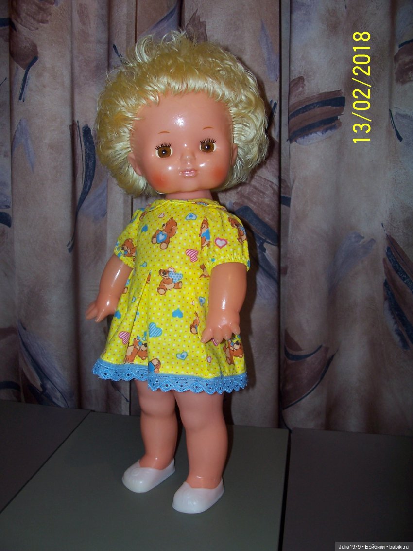 Советские куколки Рита и Люся Нахабинская фабрика игрушек