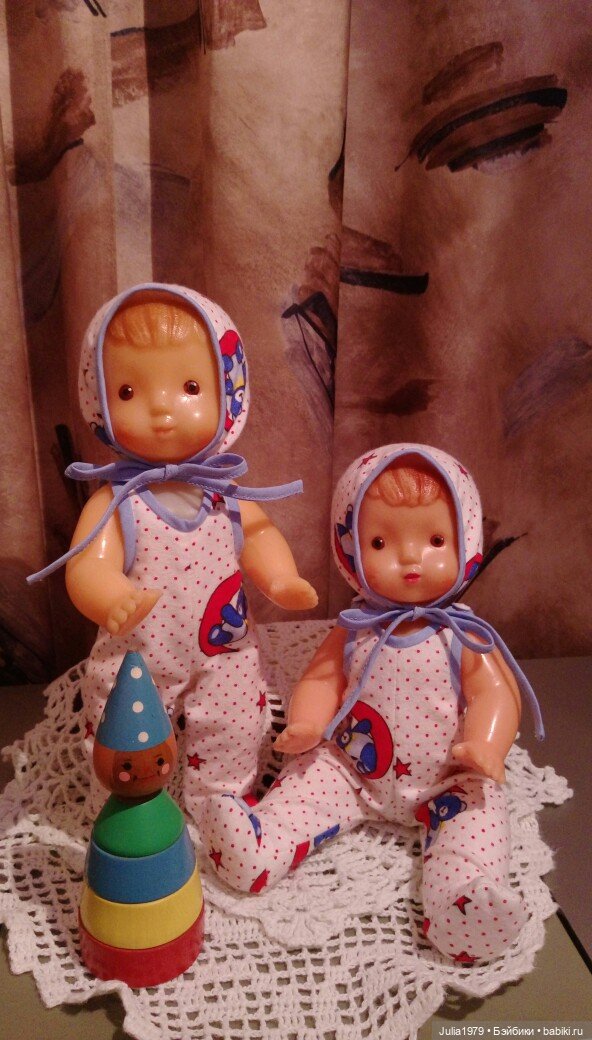 Два Костика — Игрушки СССР и советского детства: резиновые (фото 2)