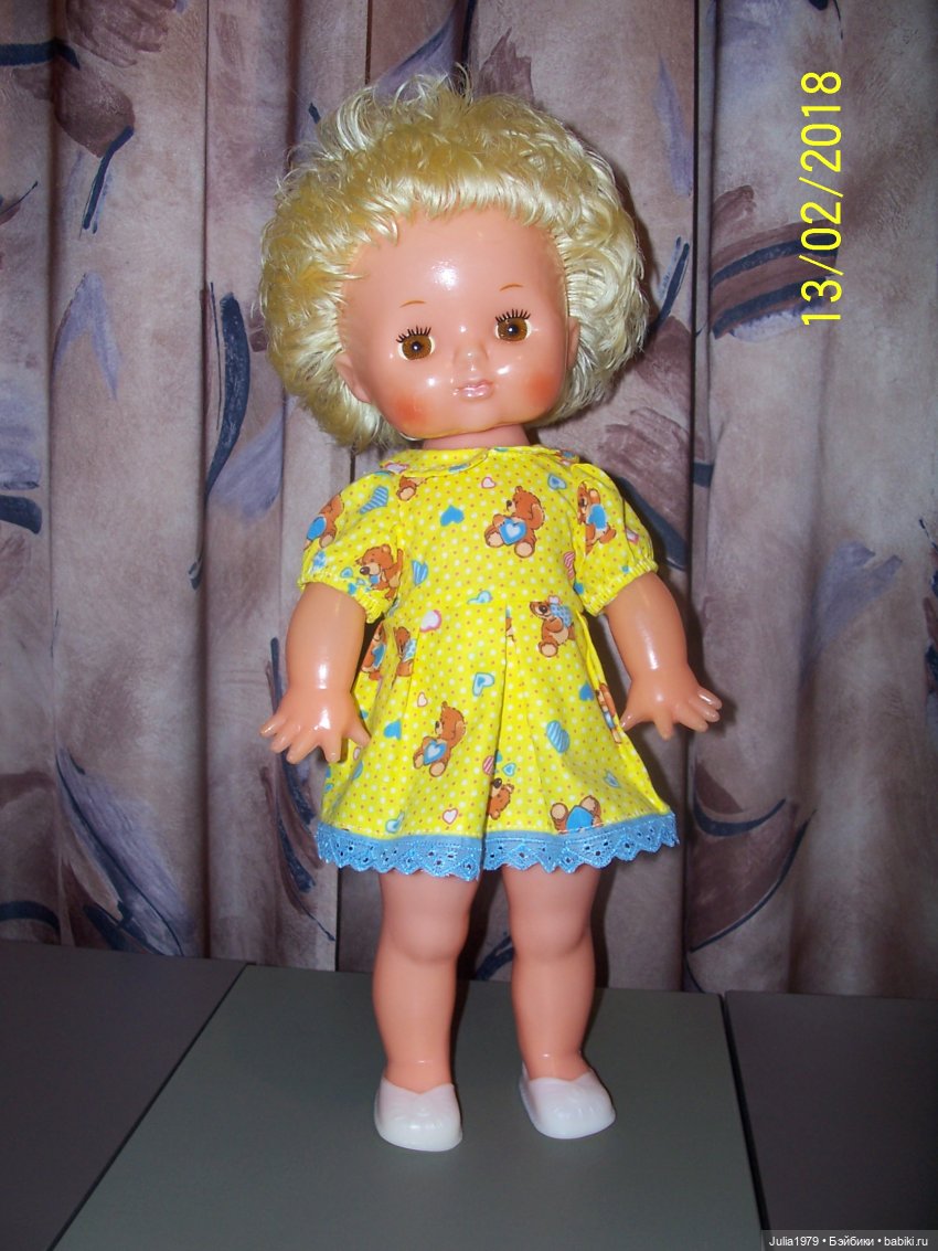 Советские куколки Рита и Люся Нахабинская фабрика игрушек