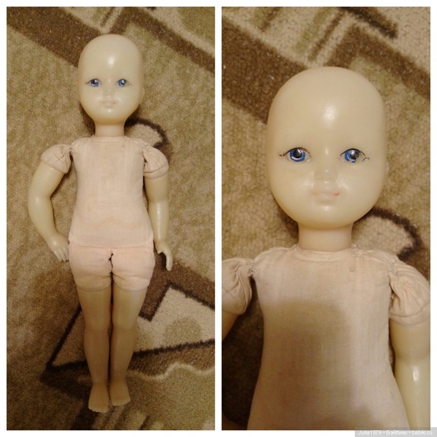Советская кукла Анюта фабрика игрушек "Звёздочка"