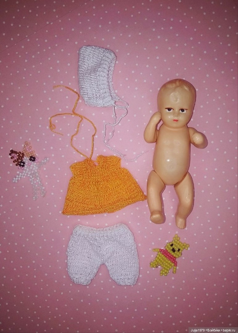 Советский целлулоидный пупсик (фото 3)