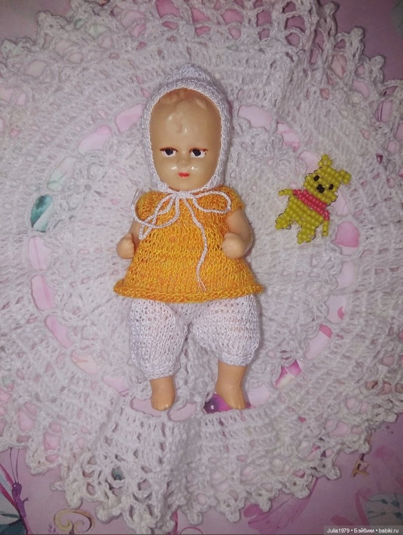 Советский целлулоидный пупсик (фото 4)