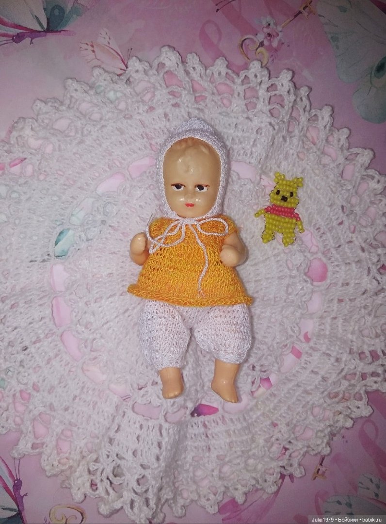 Советский целлулоидный пупсик (фото 5)