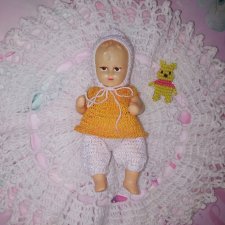 Советский целлулоидный пупсик