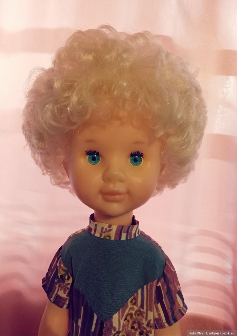 Очередное пополнение моей коллекции. Советская редкая куколка Харьковская фабрика "Салют" (фото 4)