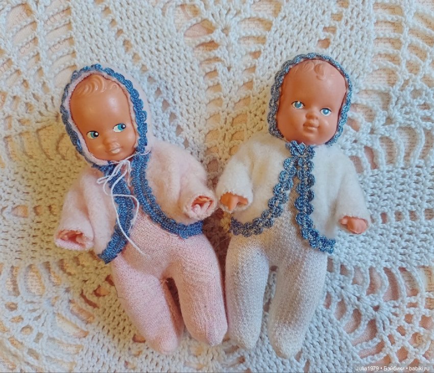 Винтажные ГДР-кие пупсята