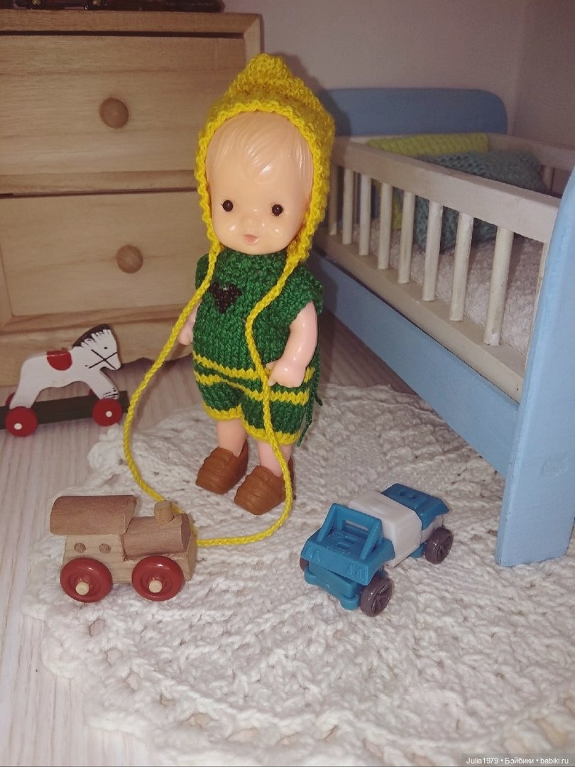 Винтажный Чехословацкий пупсик (фото 4)