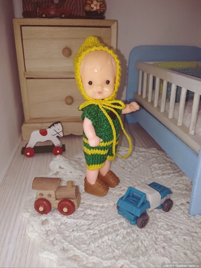 Винтажный Чехословацкий пупсик (фото 2)