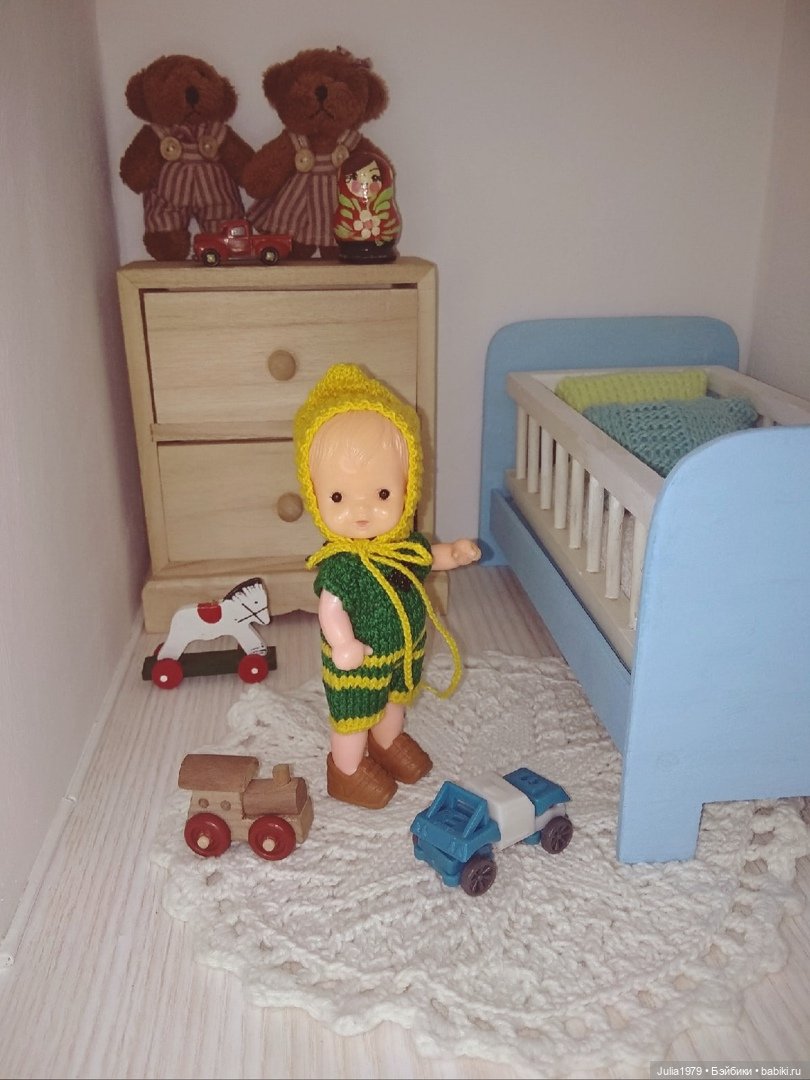 Винтажный Чехословацкий пупсик