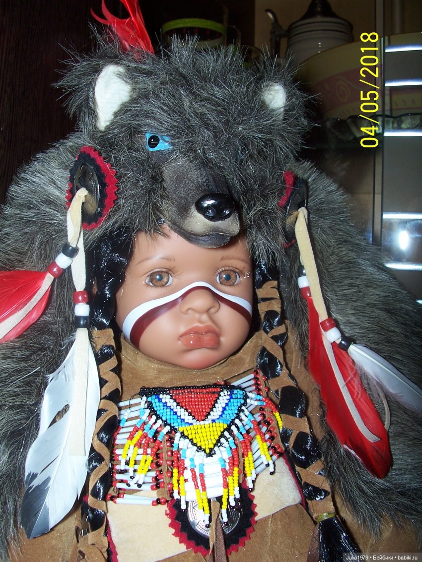 Малыш - индеец | Бэйбики Малыш - индеец — Коллекционные куклы разных авторов (Разное): редкие бренды (фото 3)