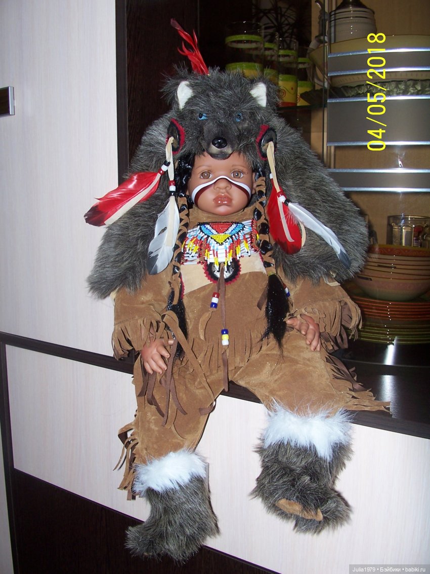 Малыш - индеец | Бэйбики Малыш - индеец — Коллекционные куклы разных авторов (Разное): редкие бренды