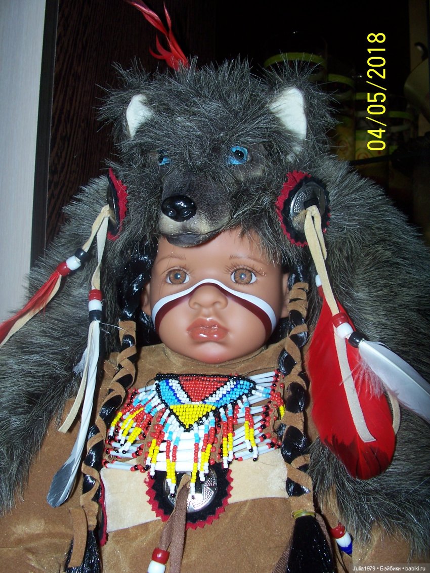 Малыш - индеец | Бэйбики Малыш - индеец — Коллекционные куклы разных авторов (Разное): редкие бренды (фото 2)