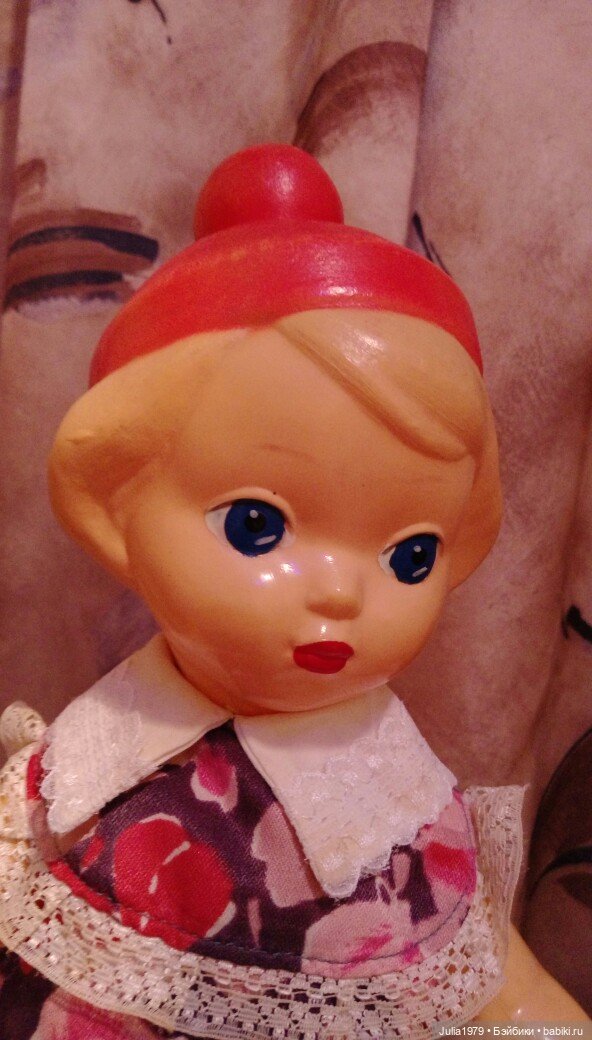 Советская редкая куколка в шапочке автор Лев Сморгон (фото 4)