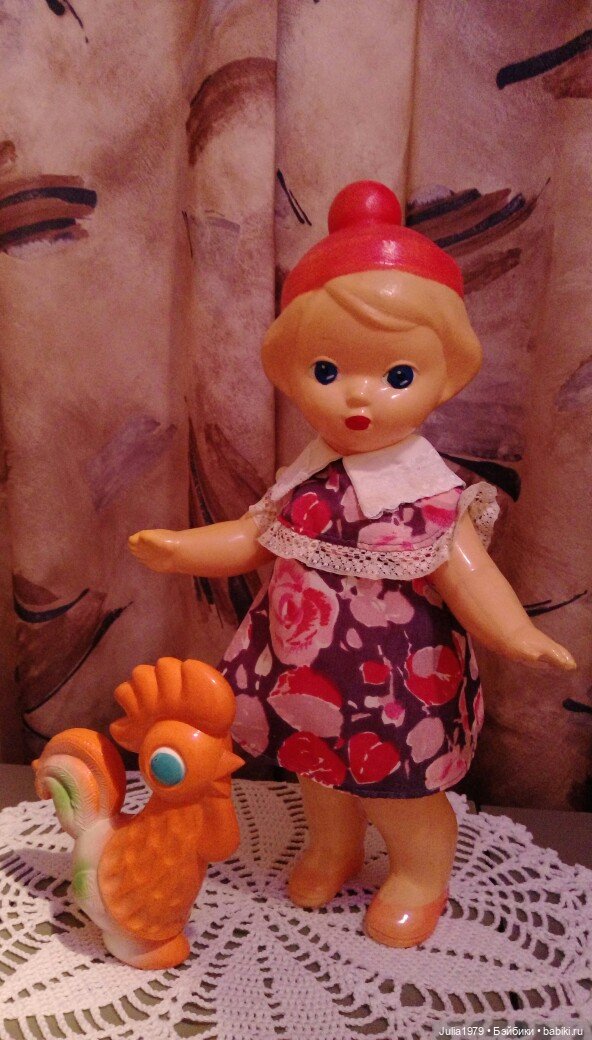 Советская редкая куколка в шапочке автор Лев Сморгон (фото 6)