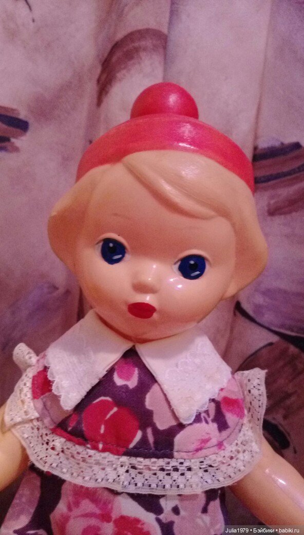 Советская редкая куколка в шапочке автор Лев Сморгон (фото 5)