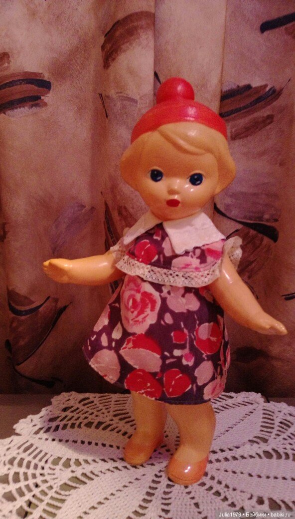 Советская редкая куколка в шапочке автор Лев Сморгон (фото 2)
