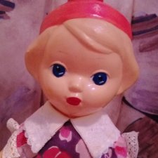 Советская редкая куколка в шапочке автор  Лев Сморгон.