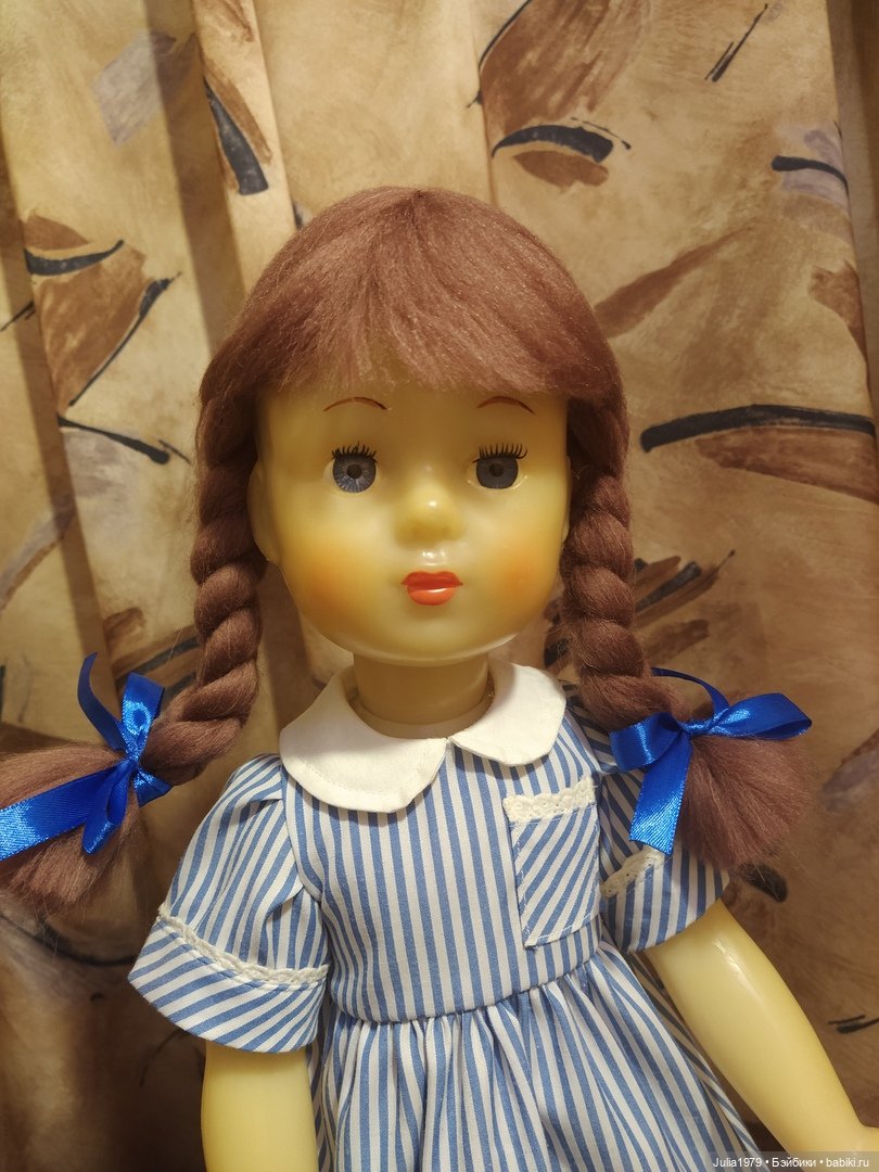 Ещё одна редкая куколка. Нахабинская фабрика игрушек (фото 5)
