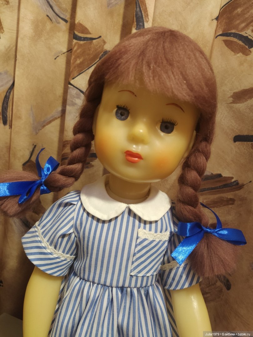 Ещё одна редкая куколка. Нахабинская фабрика игрушек (фото 6)