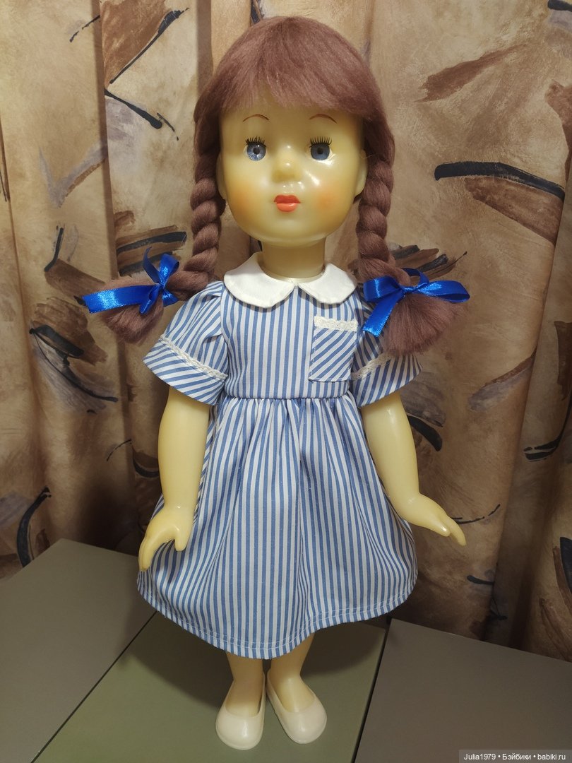 Ещё одна редкая куколка. Нахабинская фабрика игрушек (фото 2)