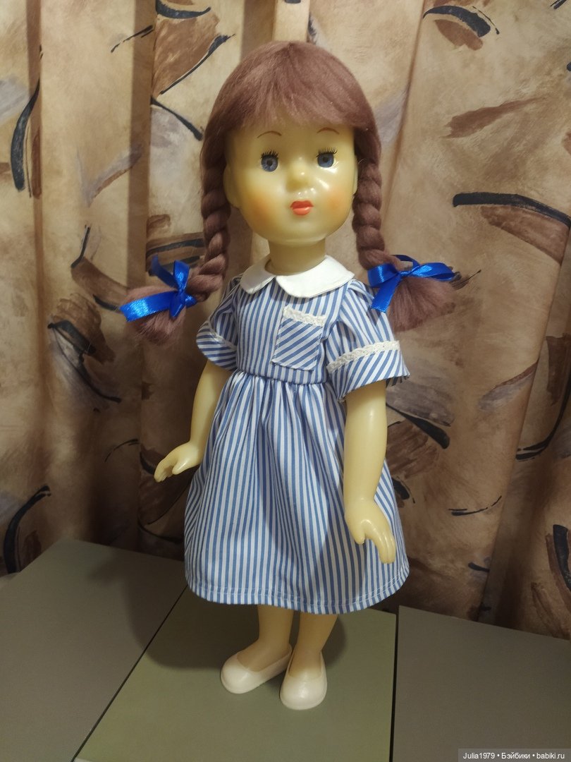 Ещё одна редкая куколка. Нахабинская фабрика игрушек (фото 4)