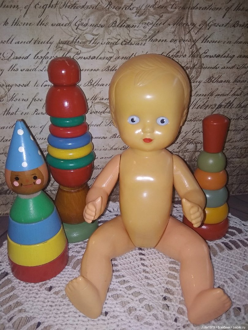 Целлулоидная кукла - голыш автор Маргарита Димзе (фото 5)