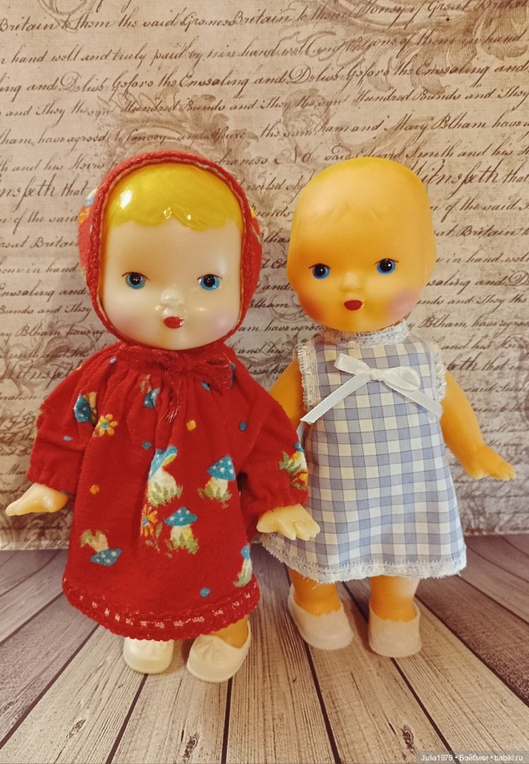 Сестрички Галинки - куколки Тамбовской фабрики 