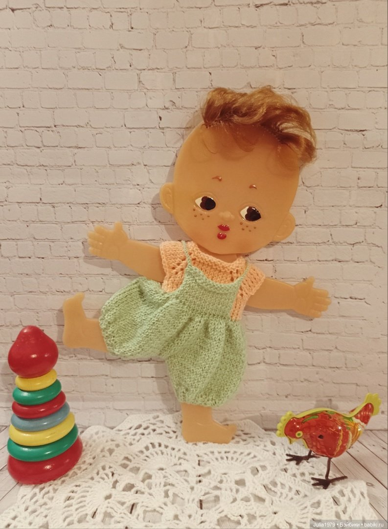 Танечка и Ванечка | Бэйбики Танечка и Ванечка — Советские винтажные куклы (СССР): Ленигрушка (фото 4)