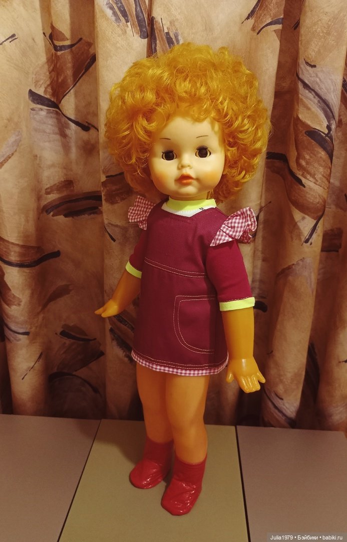 Людмила куколка Горьковской фабрики игрушек "МИР" (фото 4)