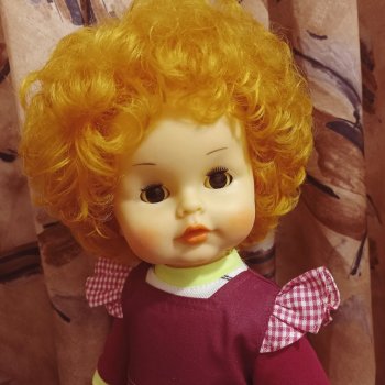 Людмила куколка Горьковской фабрики игрушек "МИР"