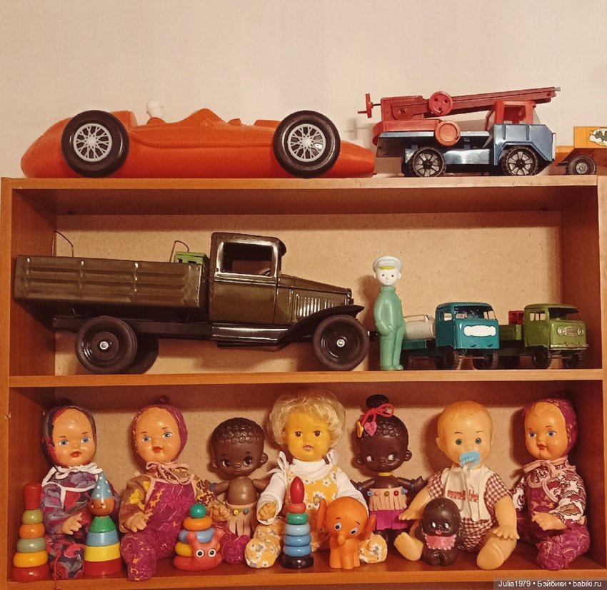 На кукольных полочках — Коллекции винтажных кукол и игрушек: СССР (фото 4)