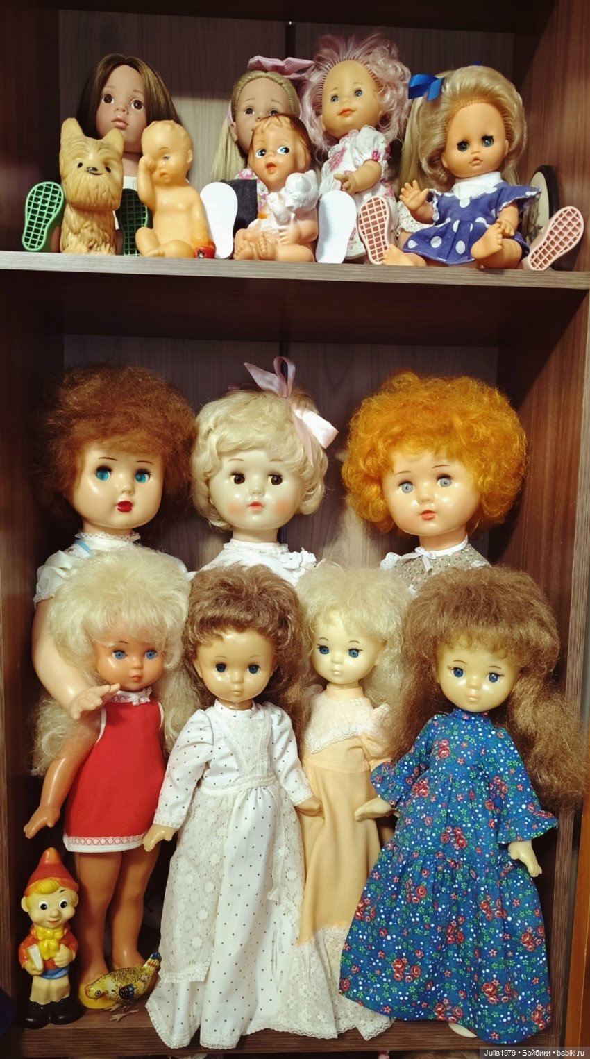 На кукольных полочках — Коллекции винтажных кукол и игрушек: СССР (фото 5)