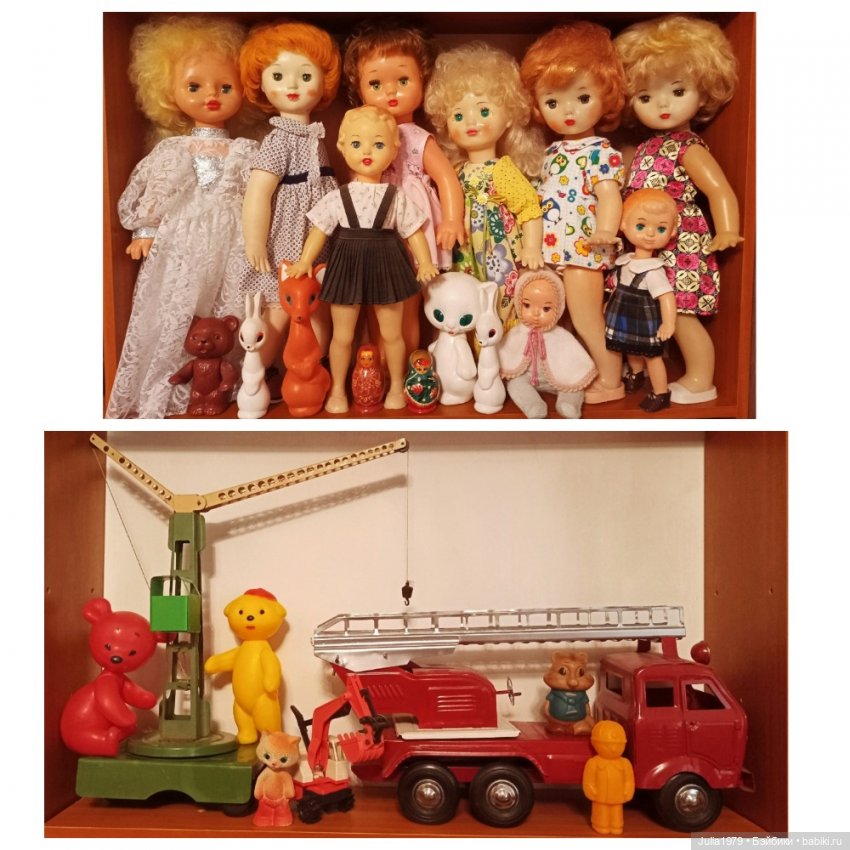 На кукольных полочках — Коллекции винтажных кукол и игрушек: СССР (фото 9)