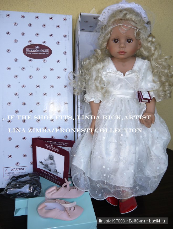 Чудо-кукла ,,If the Shoe Fits,, Linda Rick (фото 3)