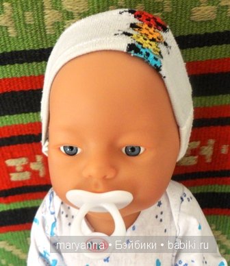 повязка с божьми коровками