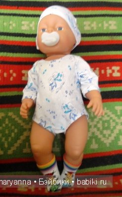 боди и шапочка