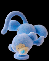 Обезьянки My Blue Nose Friends SWEET BOX, Свитбокс: Игрушка в коробочке со сладостями (фото 4)