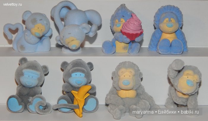 вся коллекция обезьянок