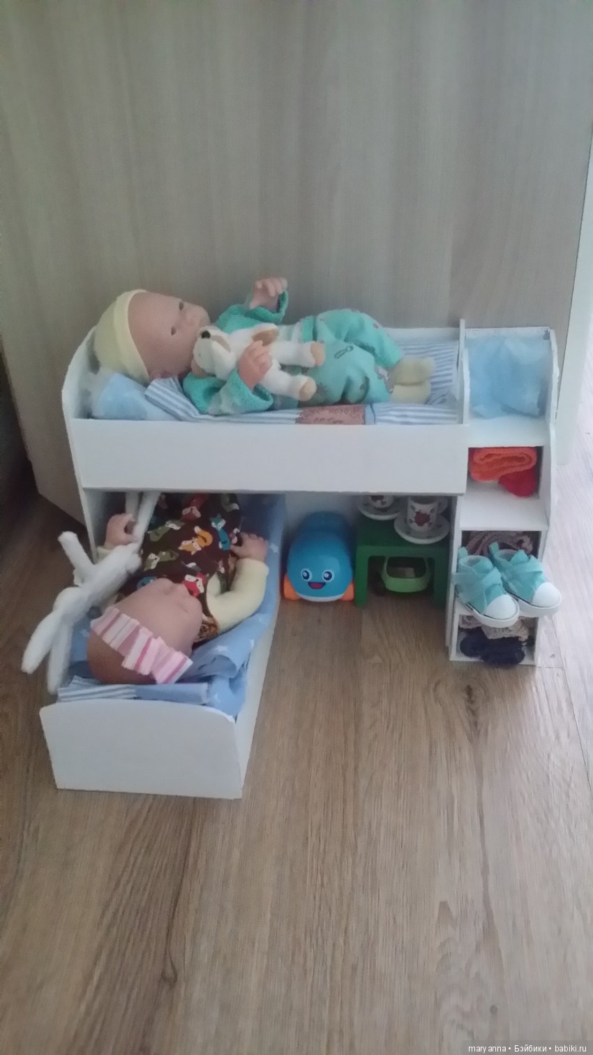 Коечка, 1 этап