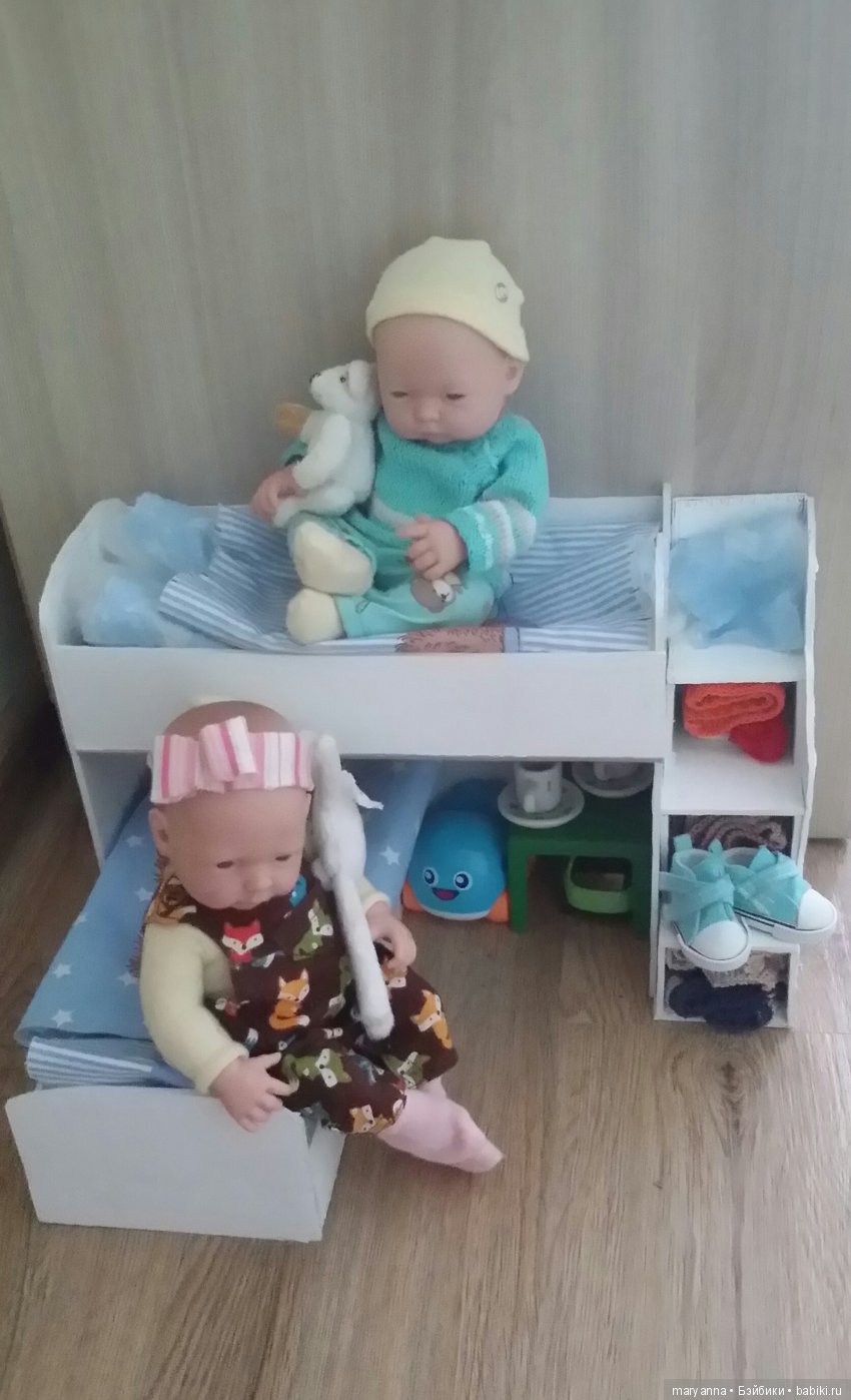 Мы строили, мы строили , и наконец -построили. Наш долгострой - спальный уголок для двойняшек Закари и Елисы (фото 6)