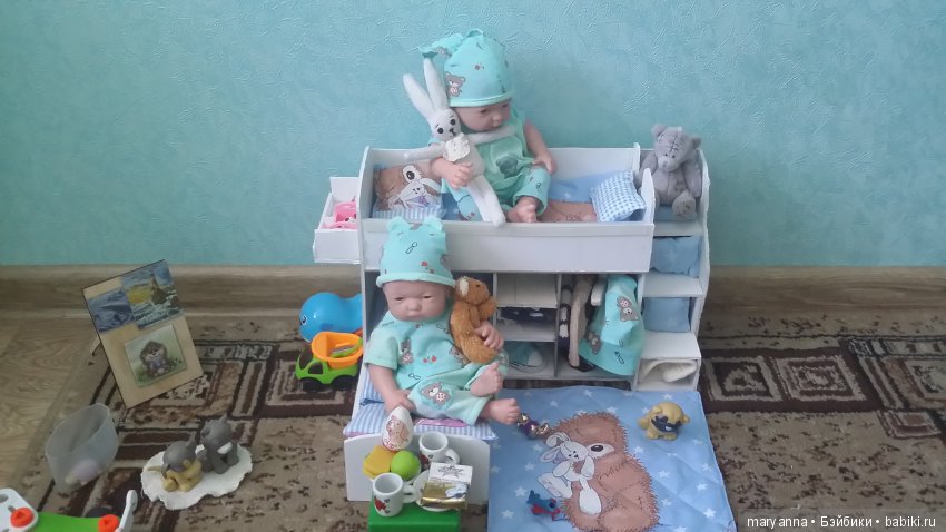 Мы строили, мы строили , и наконец -построили. Наш долгострой - спальный уголок для двойняшек Закари и Елисы